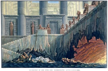 Scenografia egiziana per l